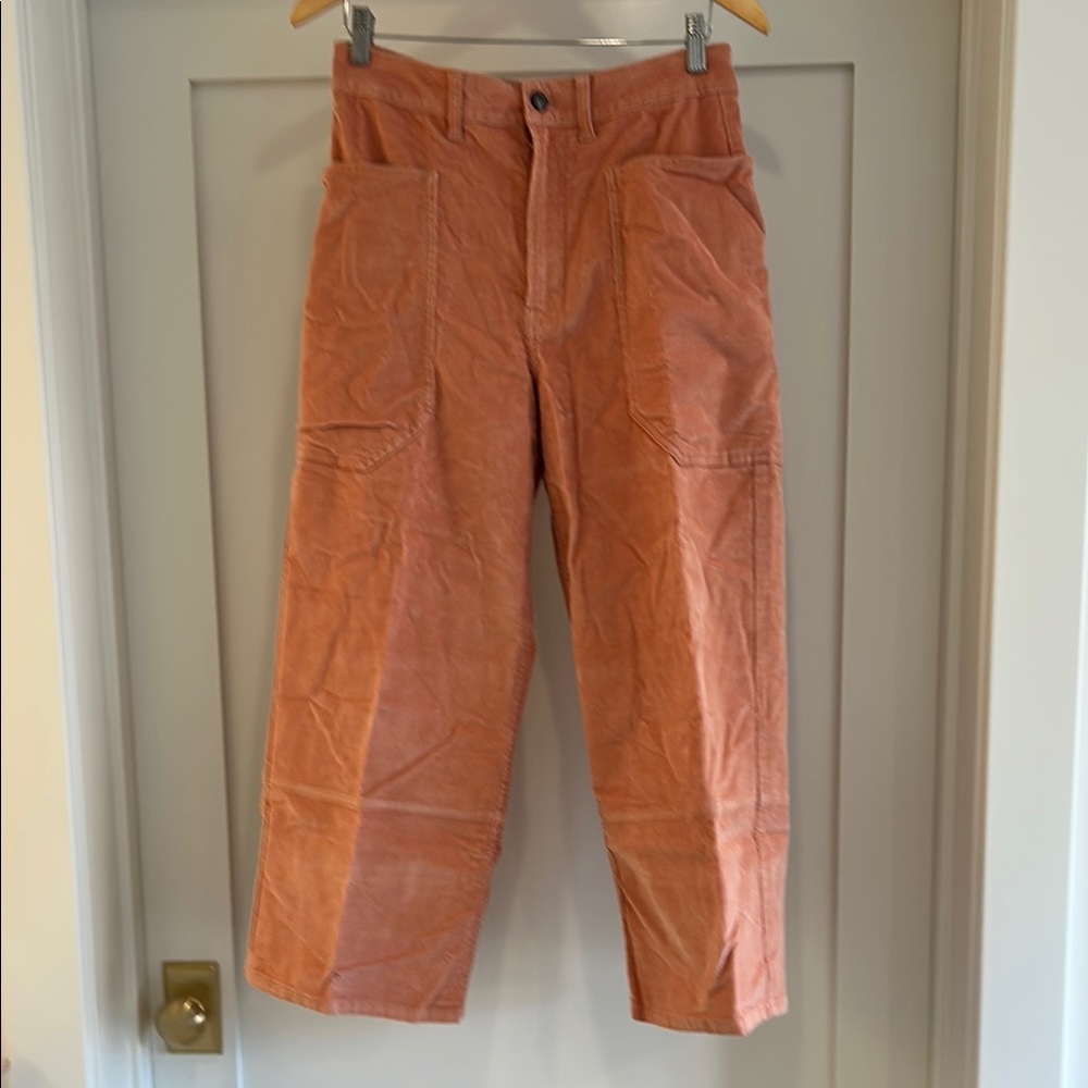 Everlane Corduroy Barrel Utility Trousers.
